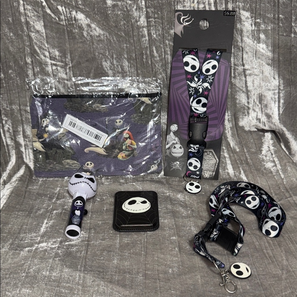 Kids Halloween Accessory Set - Black and Purple